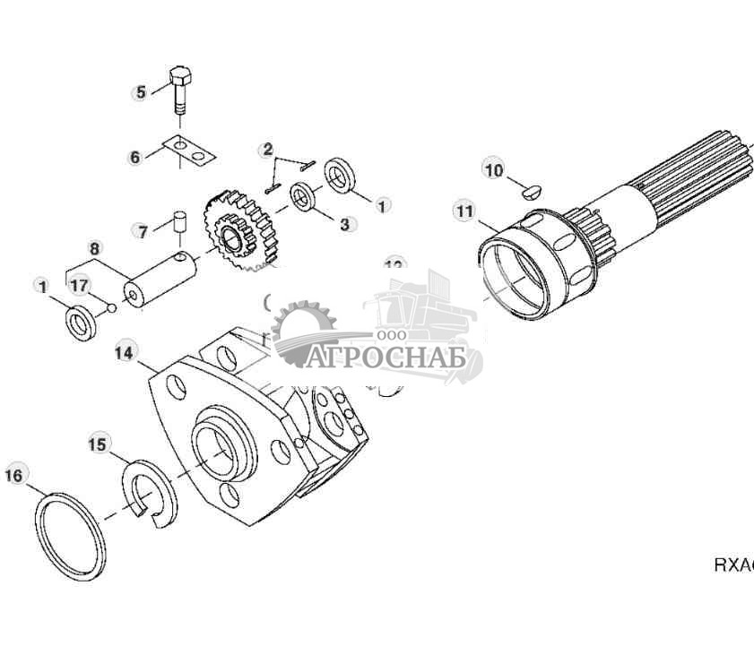 Hi-Lo Planetary Assembly (24-Speed PowrSync™) 